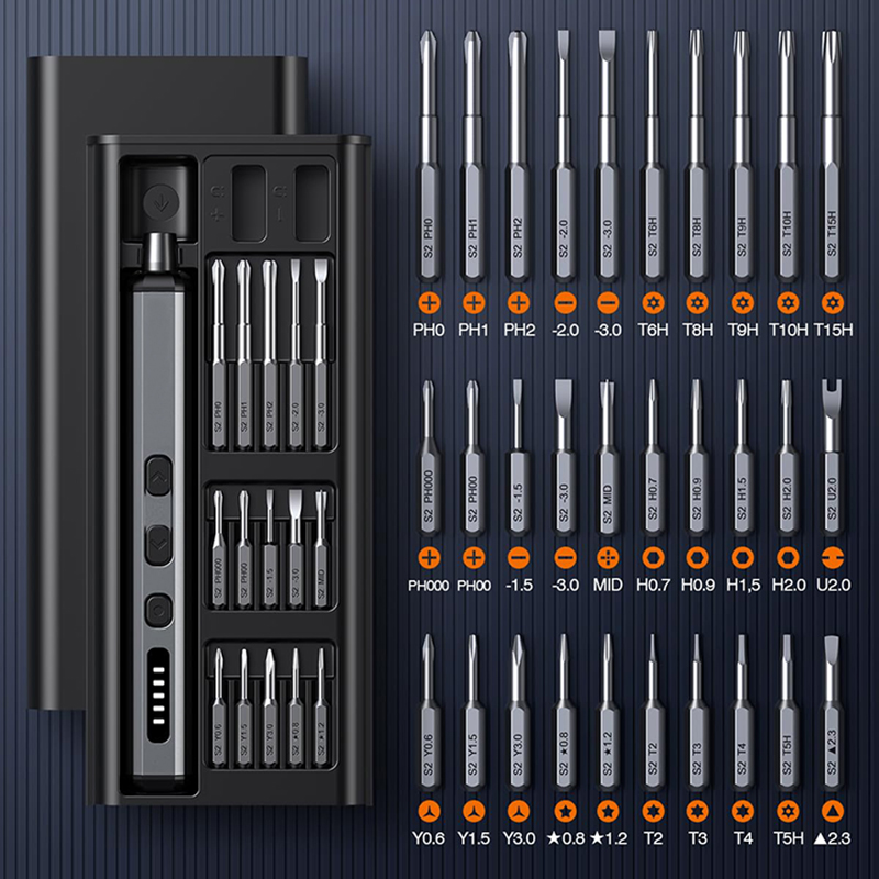 Photography Lighting Kit Portable - Electric Screwdriver Set Precision Power Tool