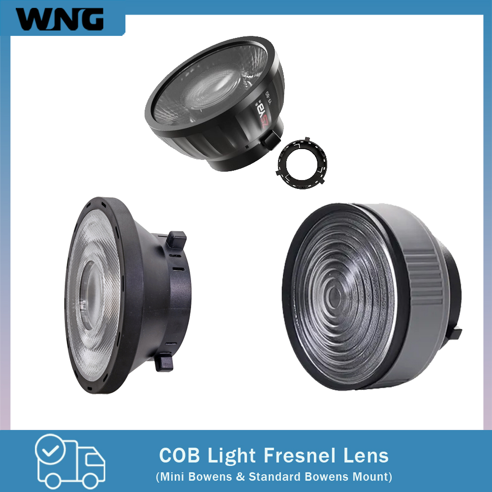 Photography Lighting Background - Fresnel Lens 15-55 Degree Adjustable Focus