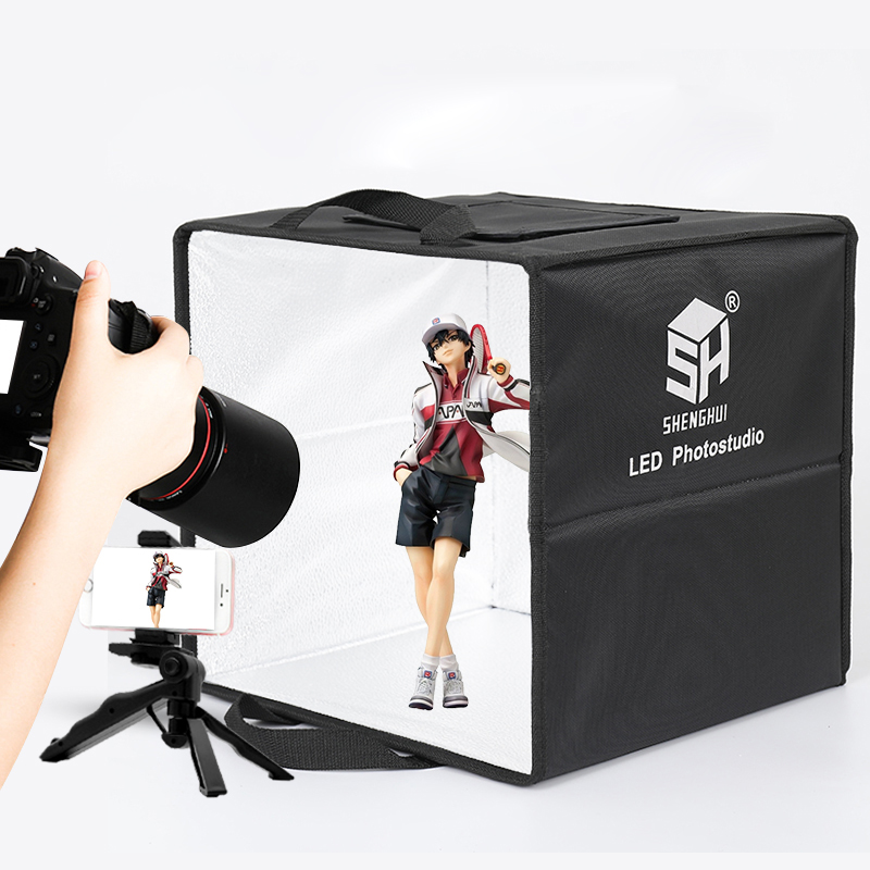 Photography Lighting Kit Portable - 30cm Photography Tabletop Lightbox Desktop Portable