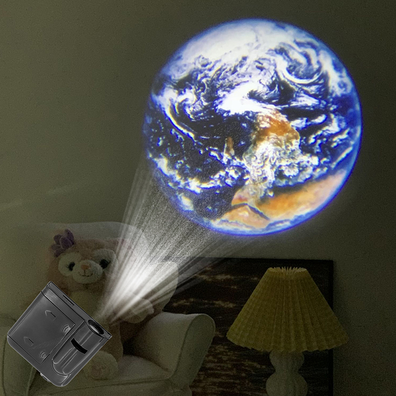 Photography Lighting Background - Aurora Moon Galaxy Projection Lamp Creative