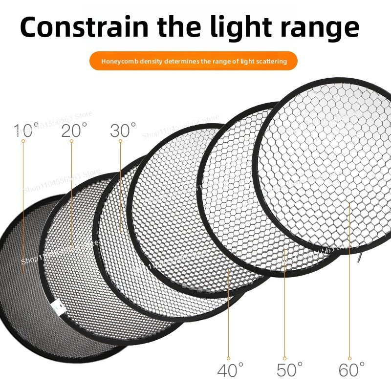 Photography Lighting Grid - Standard Honeycomb Grid - Bowens Mount