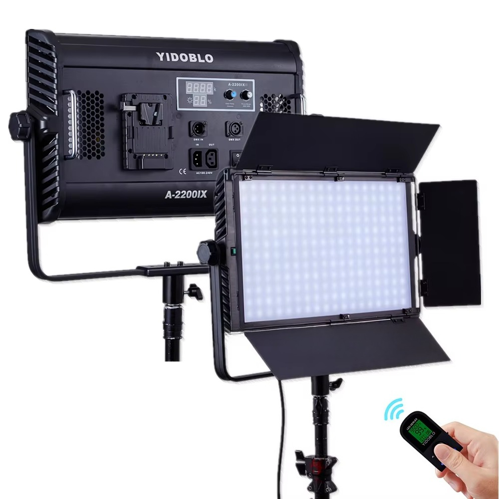 Video Light Panel Led - Yidoblo A-2200IIX Chinese Video Light 7000LM
