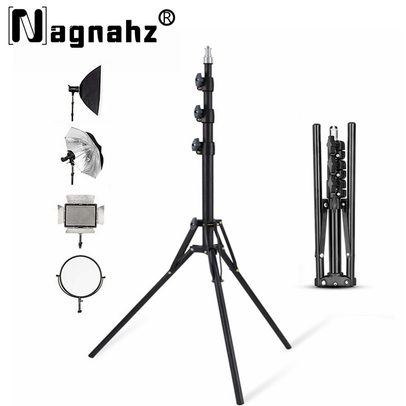 Photography Lighting Flash - NAGNAHZ 78'' Photographic Lighting Tripod Aluminum
