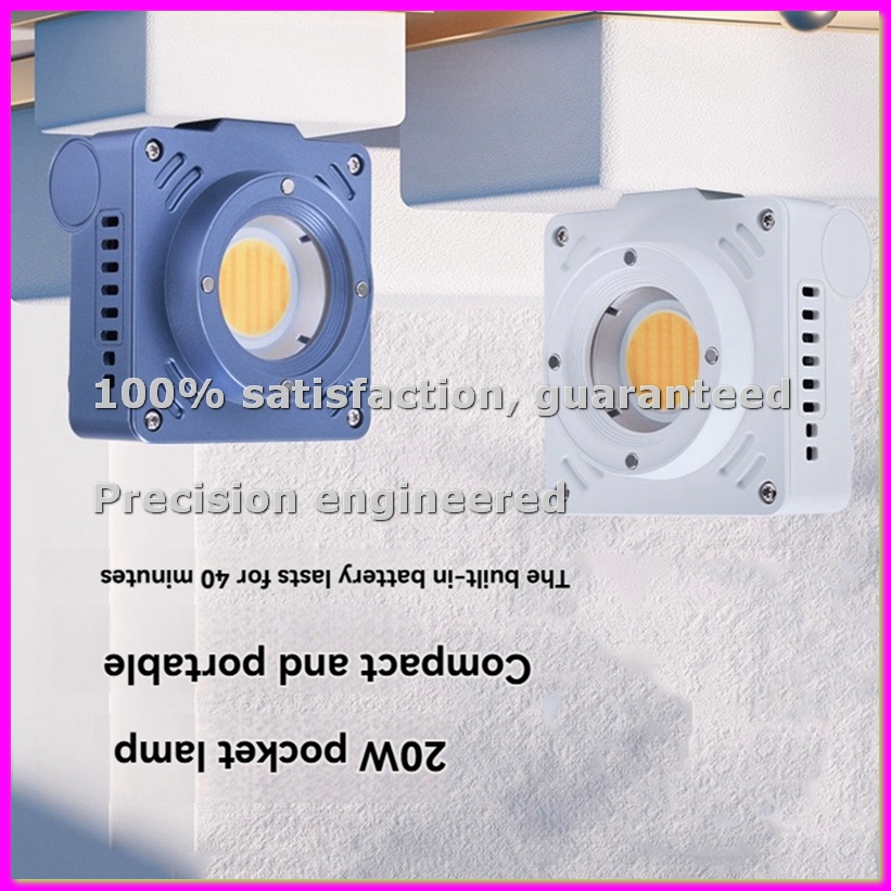 Photography Lighting Grid - 20W Pocket LED Video Light 2700K-6500K