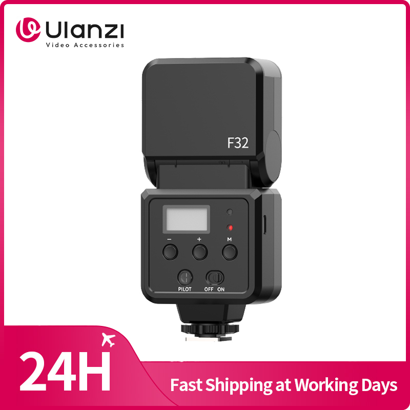 Photography Lighting - Ulanzi F32 Camera Flash Speedlite Wireless