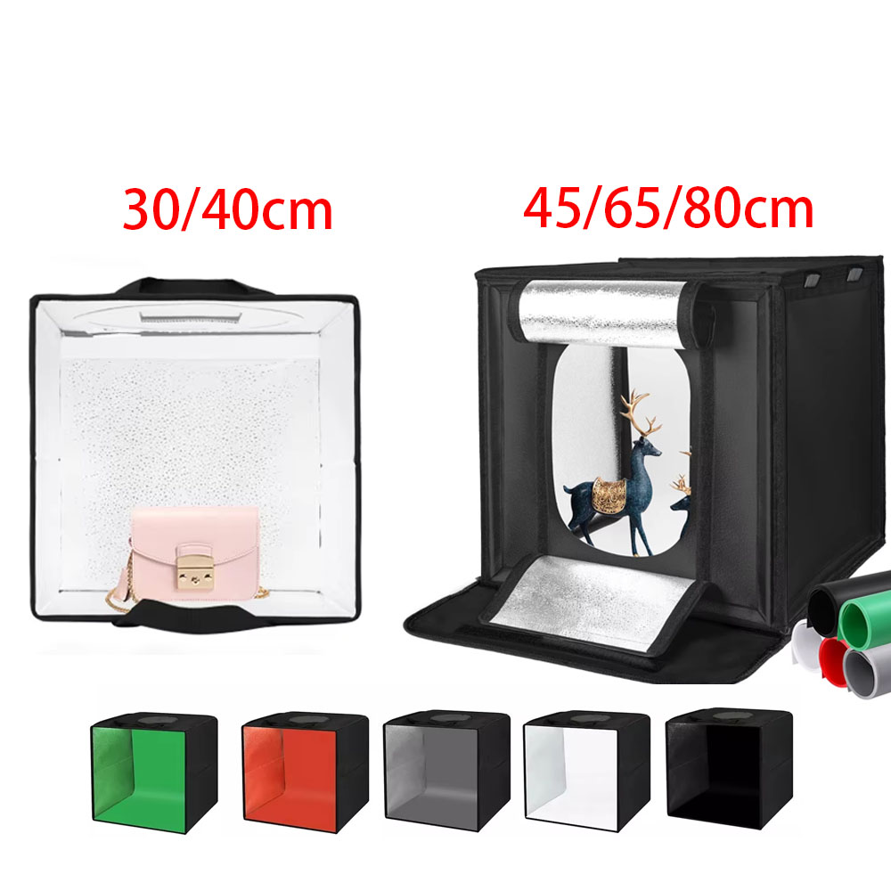Photography Lighting Background - 30/40/45 65 80cm Photography Tent Photo