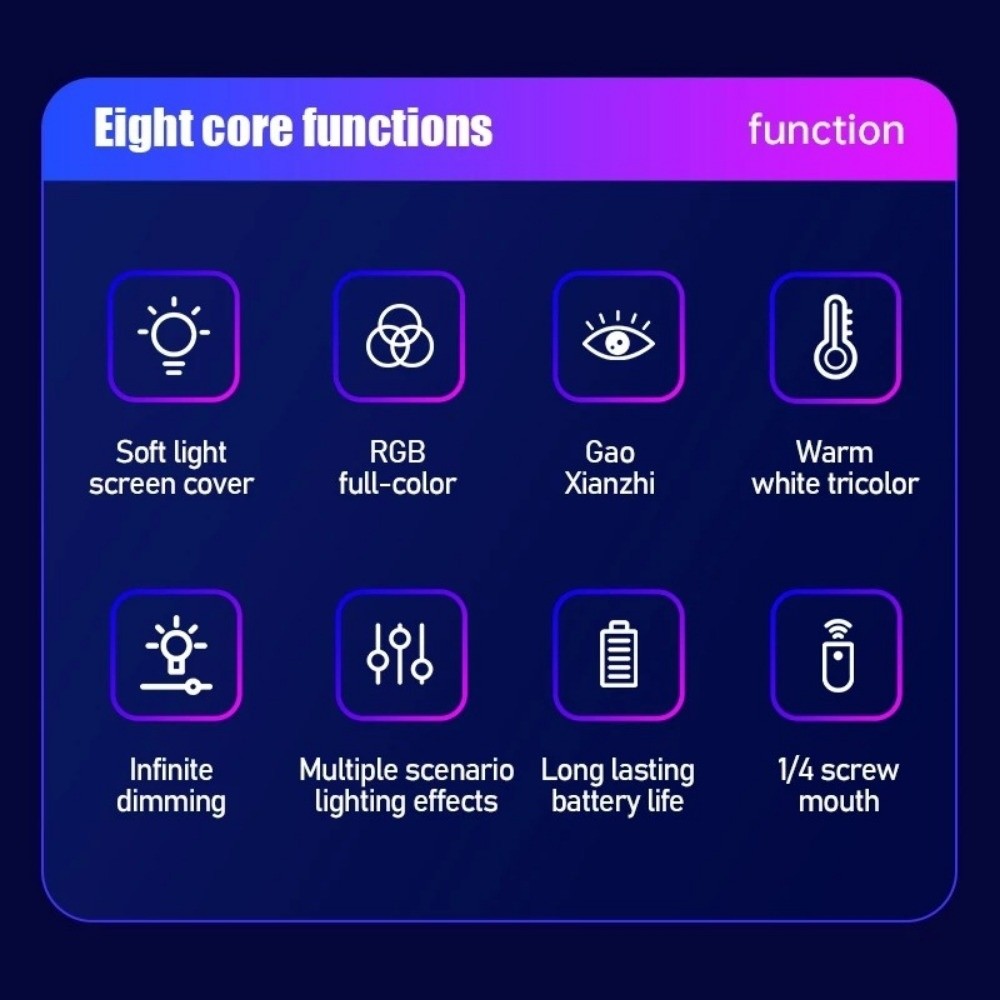 Photography Lighting Color - Handheld LED RGB Light Stick Colorful