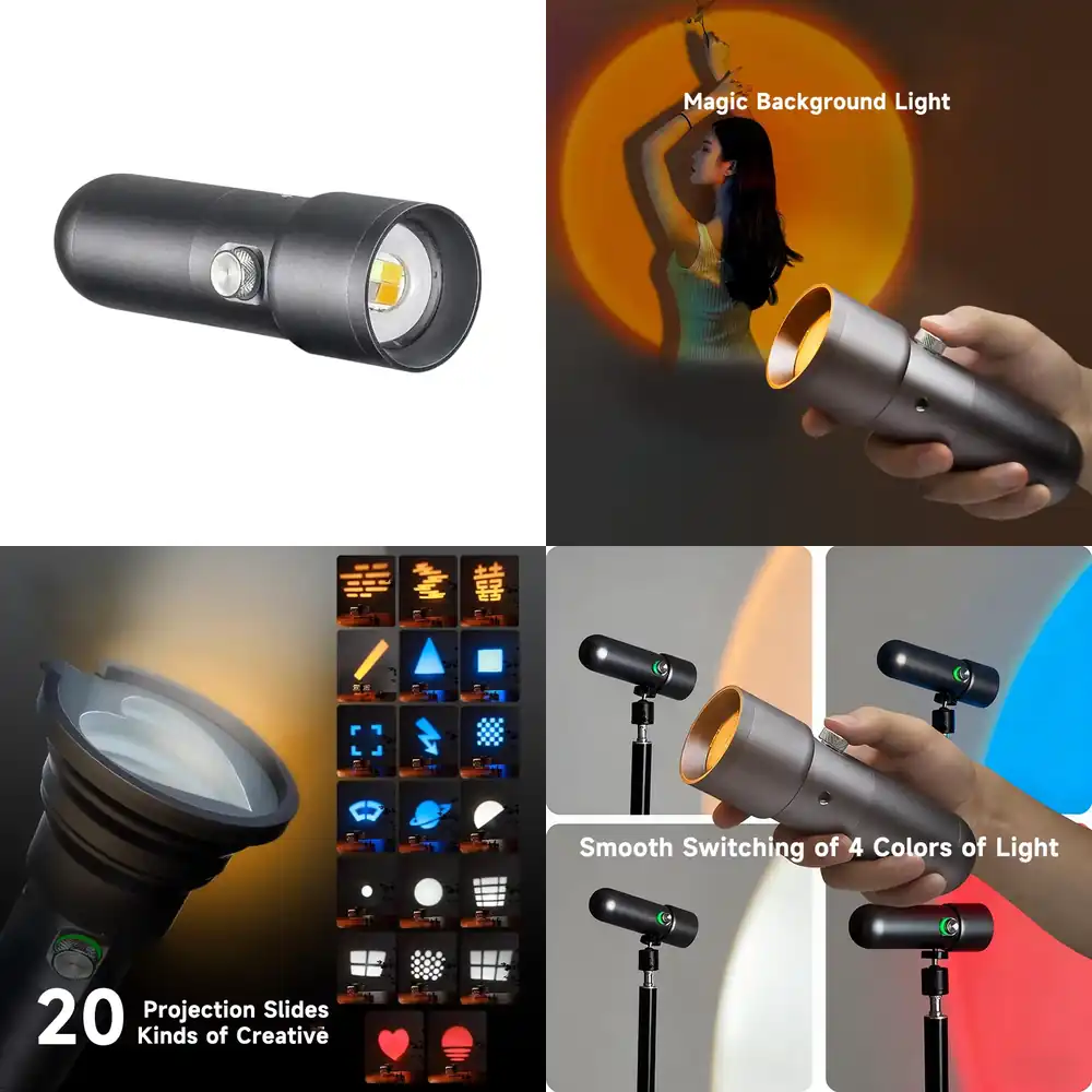 Photography Lighting For Portraits - SL15 10W Battery-Powered Mini LED Adjustable