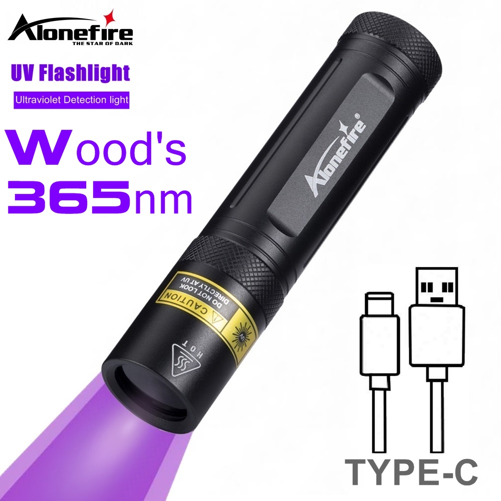 Photography Lighting For Food - Alonefire SV77 10W 365nm UV Flashlight
