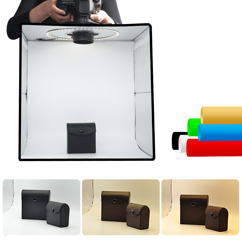 Photography Lightning - Lightdow Dimmable Photo Box LED Light