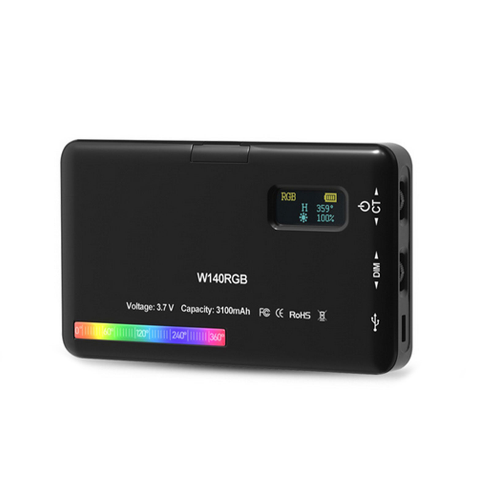 Photography Lighting Color - RGB Modes Mini Spotlight Fill Light