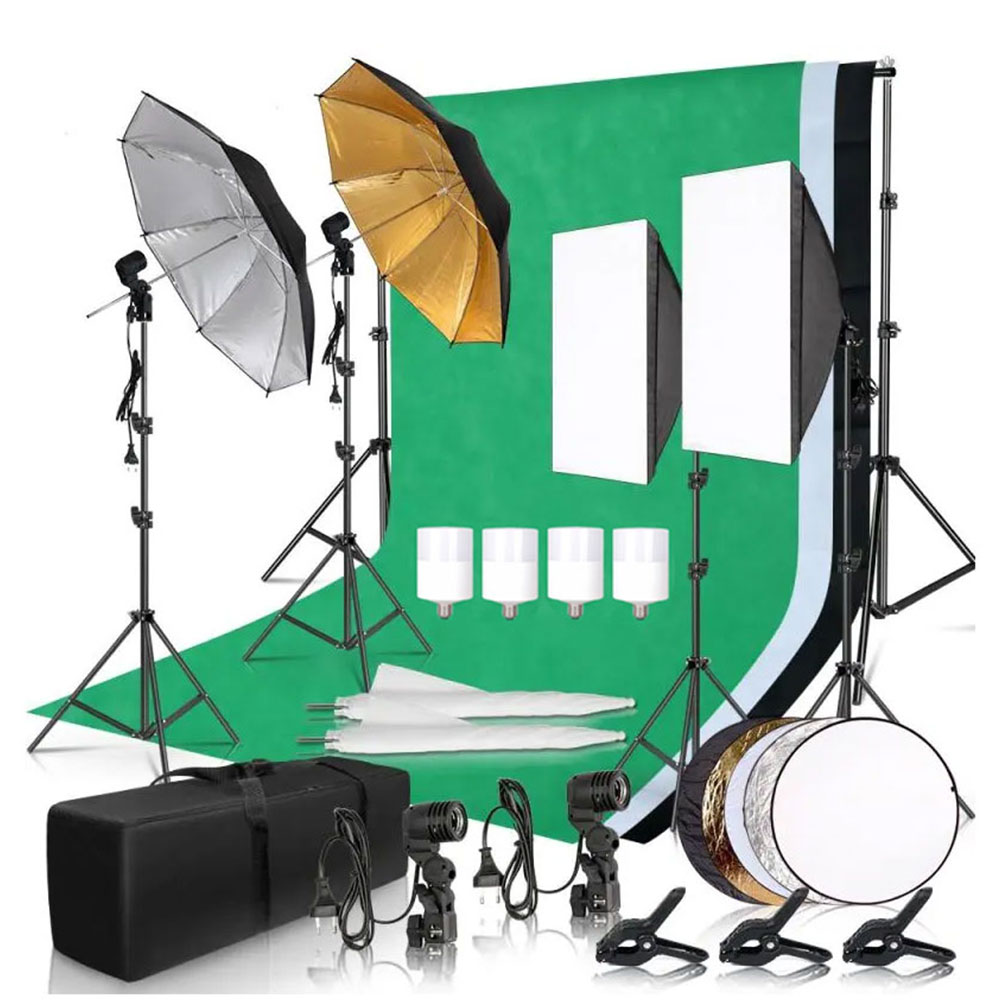 Photography Lighting Background - Photography Photo Studio Softbox Lighting Kit