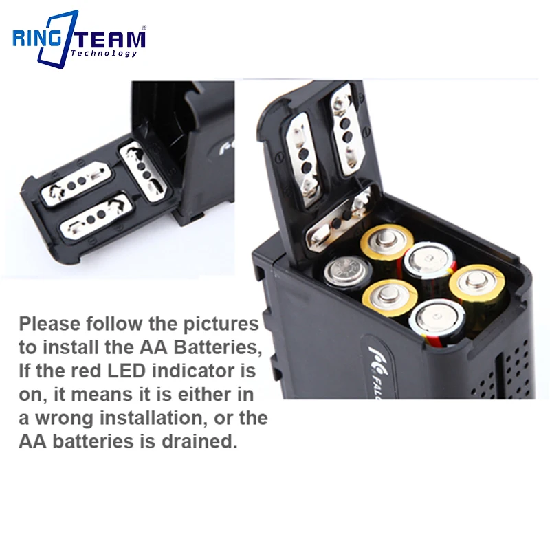BB-6 BB6 Battery Box Case for  - Video Light Panel Led recension och pris