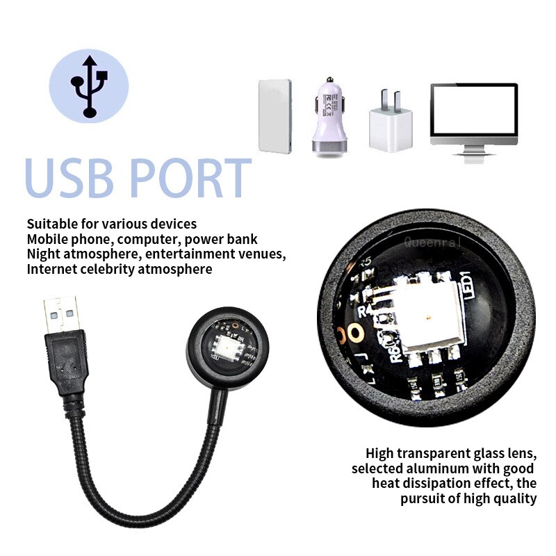Colorful Gradient USB Sunset L - Photography Lightning recension och pris