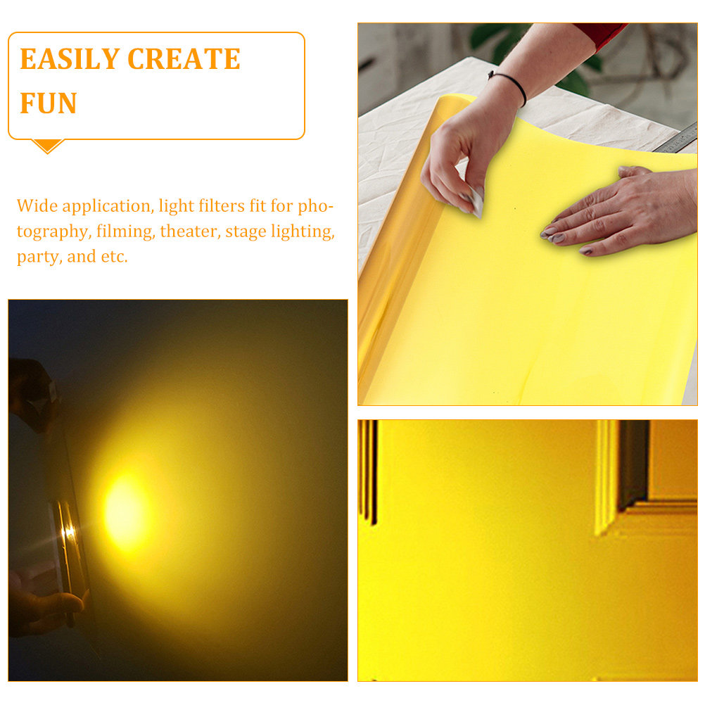 Light Diffuser Sheet Color Fil - Photography Lighting Color recension och pris