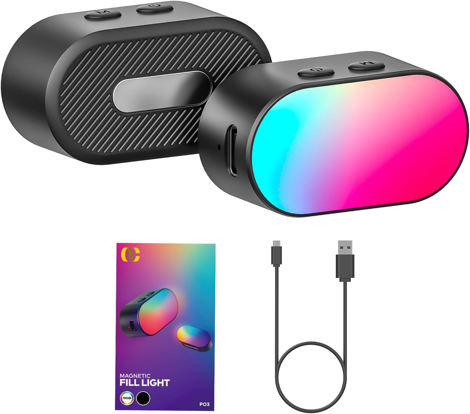 AOCHUAN Mini RGB Magnetic Fill - Photography Lighting Professional recension och pris