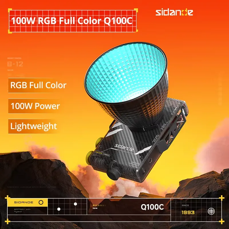 Brand For Sidande Q100C Q100Li - Photography Lighting recension och pris
