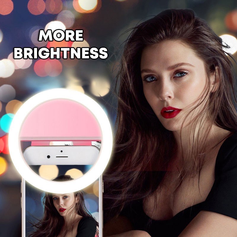LED Selfie Ring Light 3 Level  - Photography Lighting Flash recension och pris