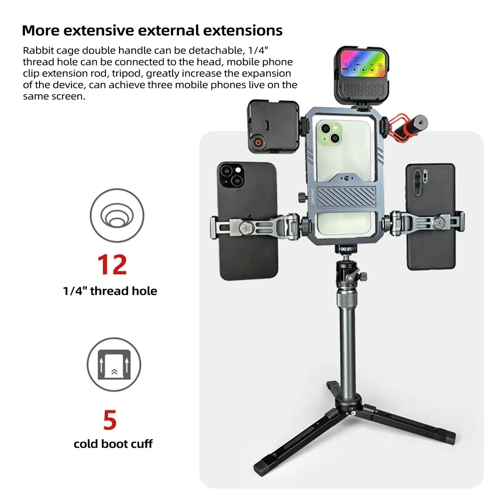 Universal Metal Phone Cage Sma - Photography Lighting Professional recension och pris