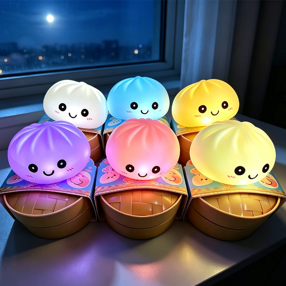 Aesthetic LED Bun Night Light, - Photography Lighting For Food recension och pris
