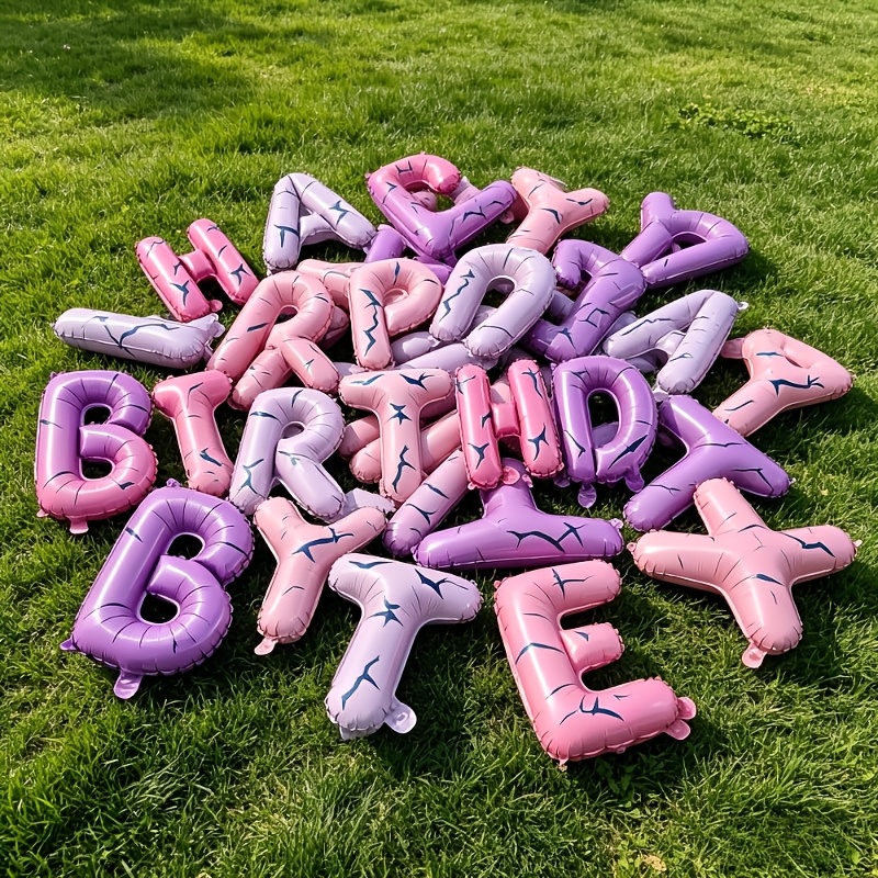16inch purple pink Happy Birth - Photography Lightning recension och pris