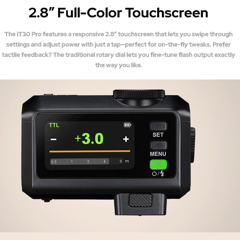 Godox iT30Pro Portable Camera  - Godox Speedlite Flash recension och pris