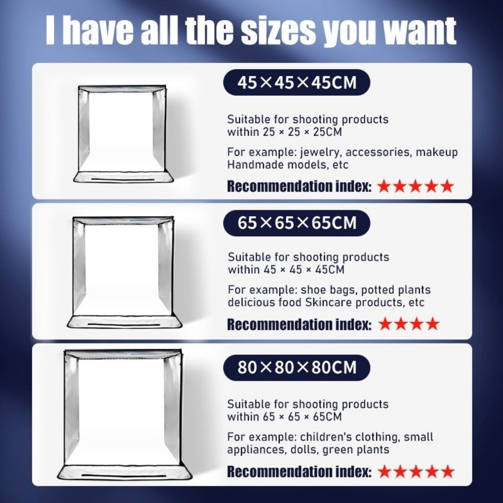 45/65cm LED Soft Light Box Min - Photography Lighting Background recension och pris