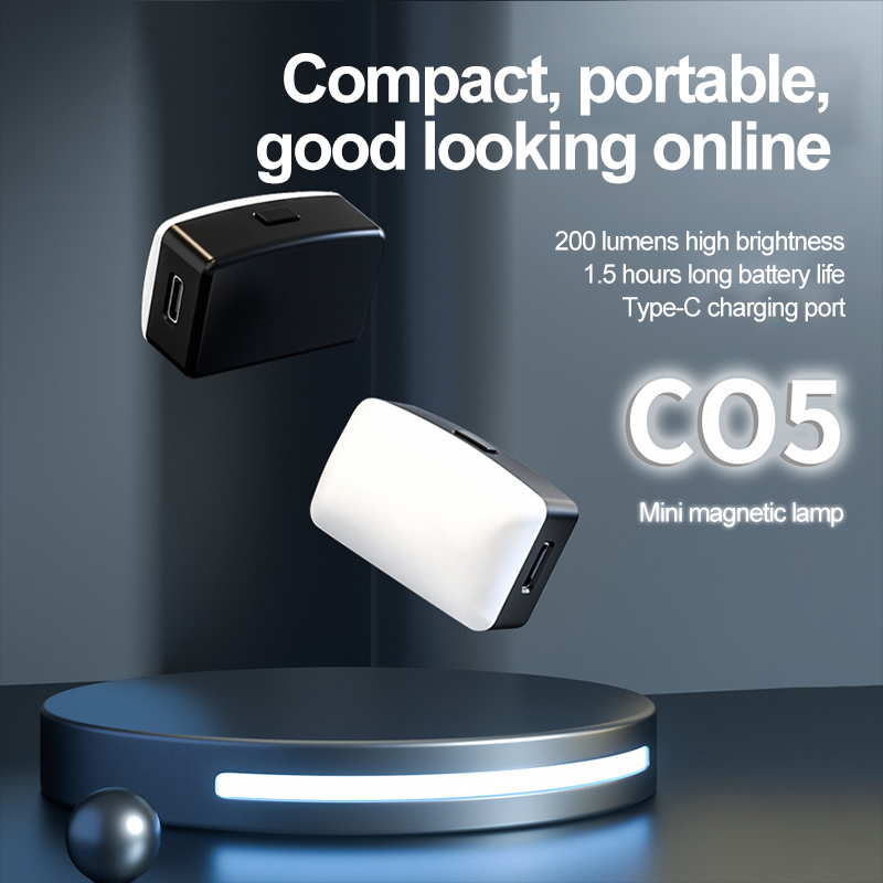 Mini Magnetic Selfie Fill Ligh - Photography Lighting Flash recension och pris