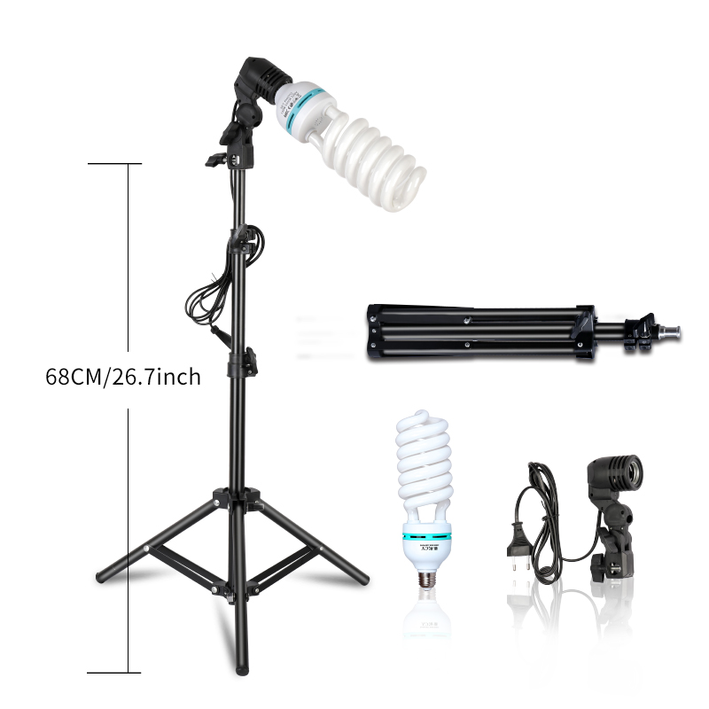 2 Piece 135W 5500K  Photograph - Photography Lighting Kit Portable recension och pris