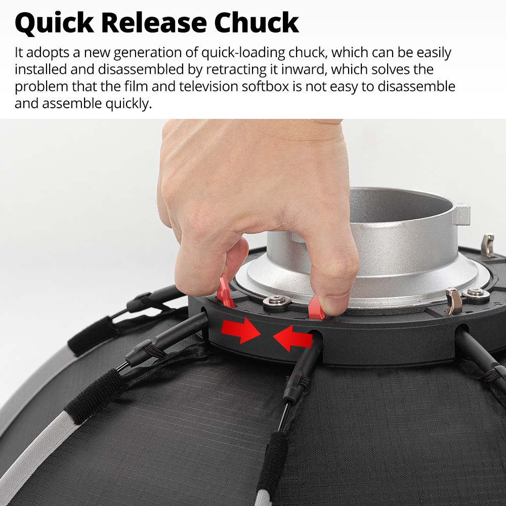 AMBITFUL 90cm Quickly Release  - Photography Lighting Grid recension och pris
