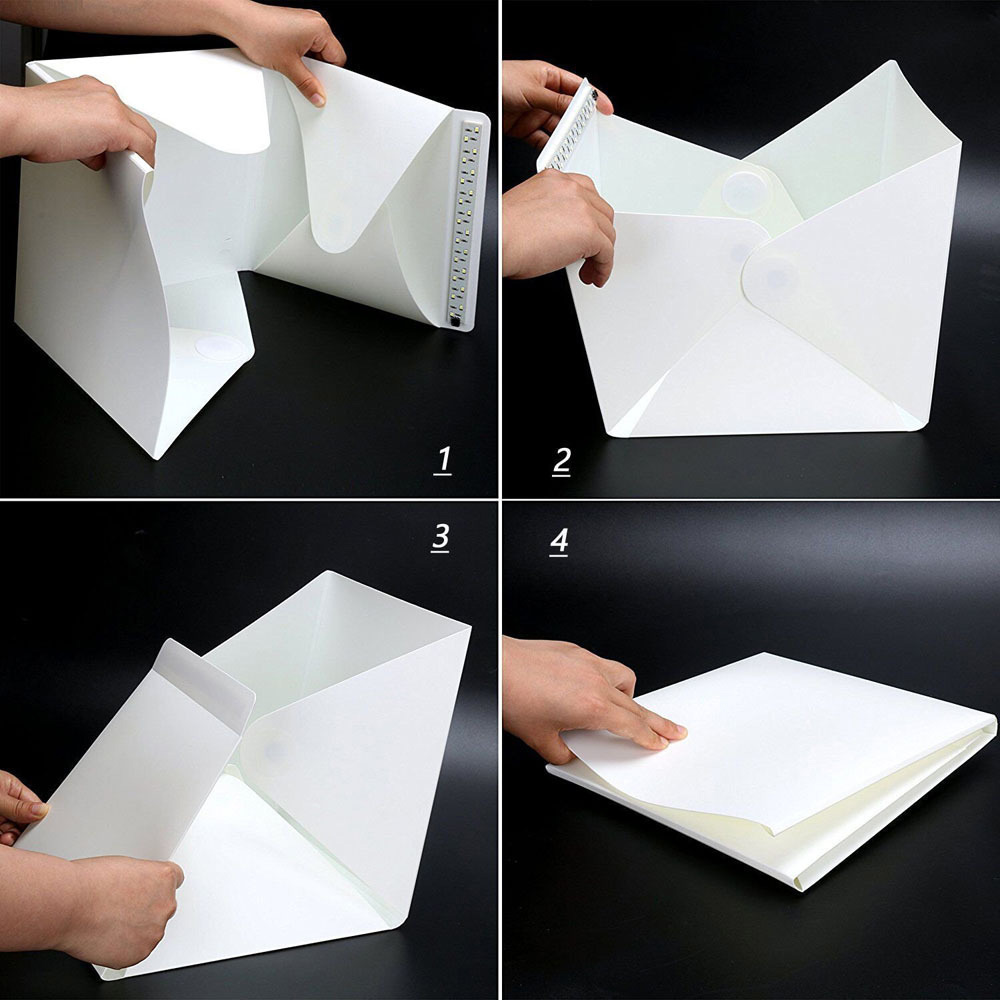 LED Panel Light Box Photograph - Photography Lighting Background recension och pris
