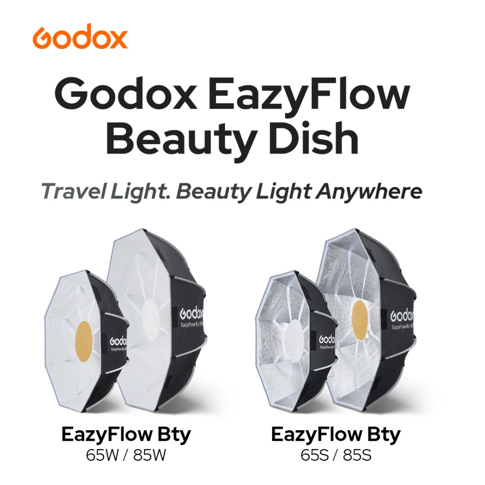 Godox EazyFlow Bty 65S/85S Col - Photography Studio Lighting Set Up recension och pris