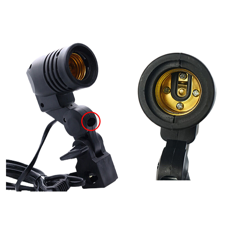 E27 AC Socket Lamp Single Head - Photography Lightning recension och pris