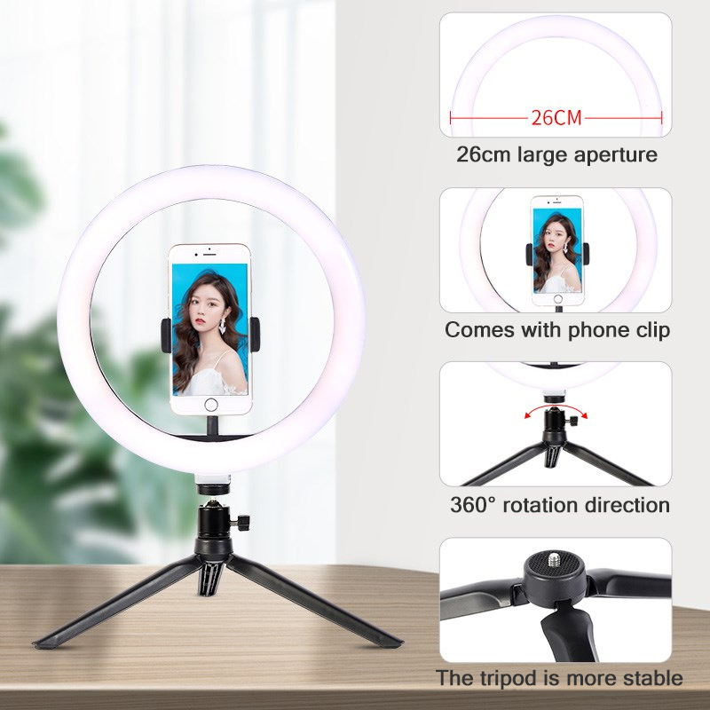26cm 10 inch Led Ring Selfie L - Photography Lightning recension och pris