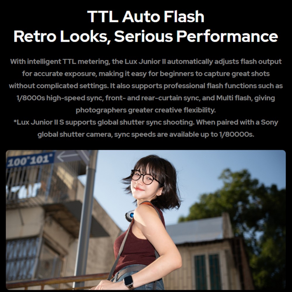 Godox Lux Junior II Retro Came - Godox Speedlite Flash recension och pris