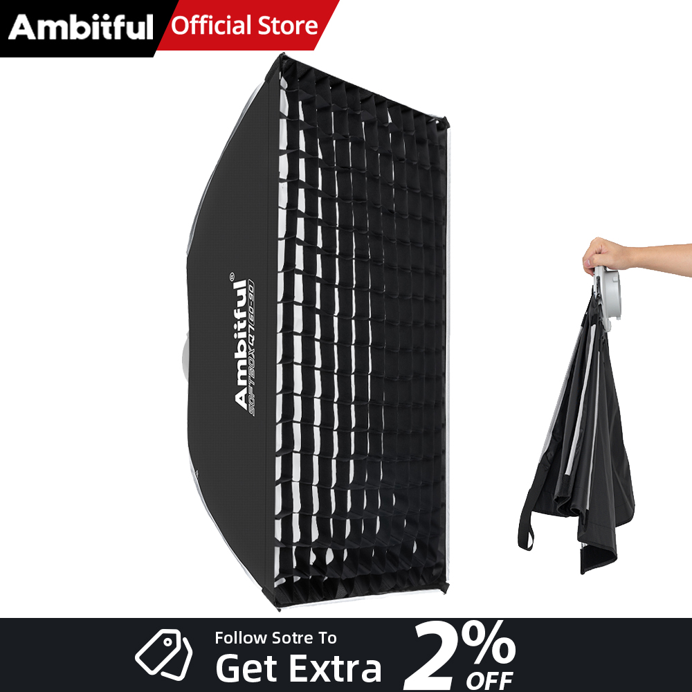 AMBITFUL Q7-II 60*90cm Bowens  - Photography Studio Lighting Set Up recension och pris