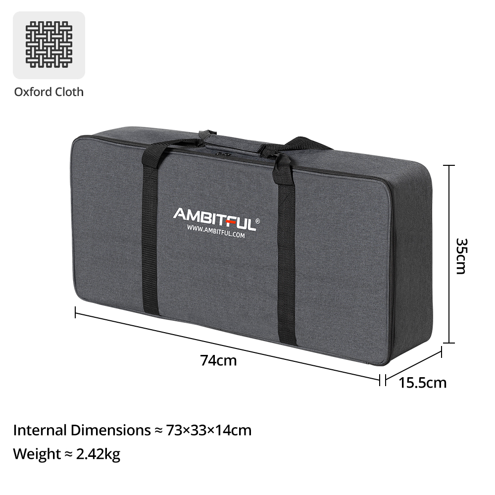 AMBITFUL new PB06 Portable Car - Photography Lighting Kit Portable recension och pris