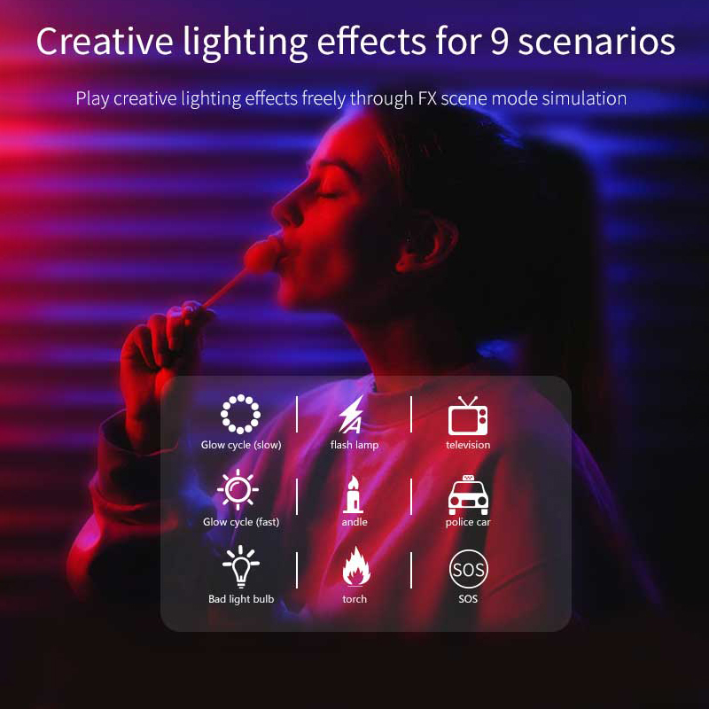 RGB Fill Light Portable LED Ph - Photography Lighting Color recension och pris