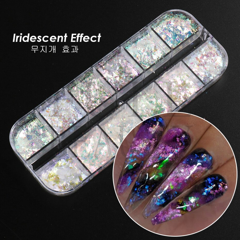 12 Grids Iridescent Nail Auror - Photography Lighting Grid recension och pris