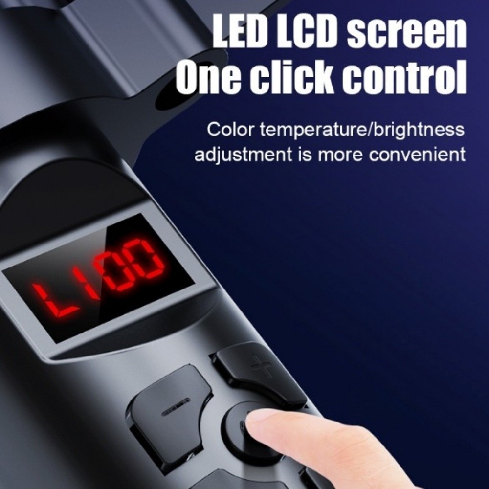 Handheld LED RGB Light Stick C - Photography Lighting Color recension och pris