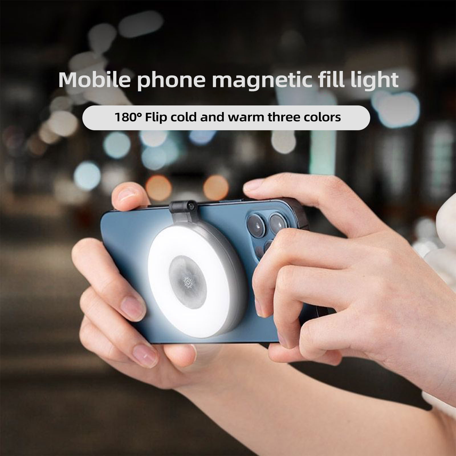 Magnetic Selfie Ring Light Sma - Photography Lighting Flash recension och pris