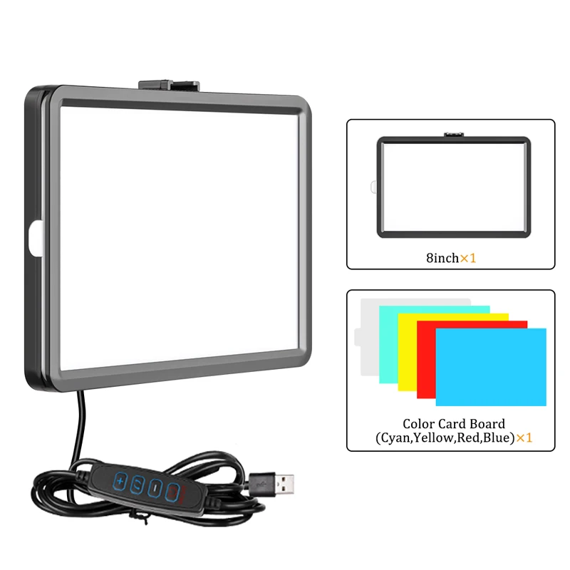 LED Video Light Dimmable Selfi - Video Light Panel Led recension och pris