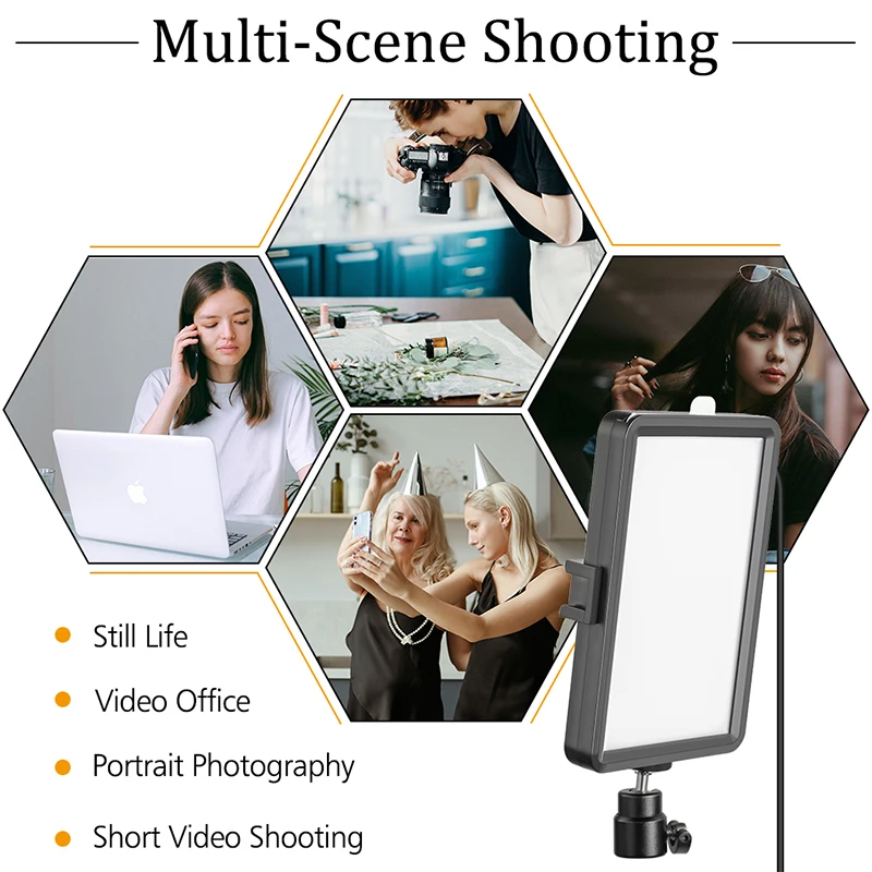 LED Video Light Dimmable Selfi - Video Light Panel Led recension och pris