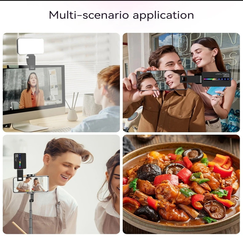 LED RGB Camera Light Full Colo - Video Light Panel Led recension och pris