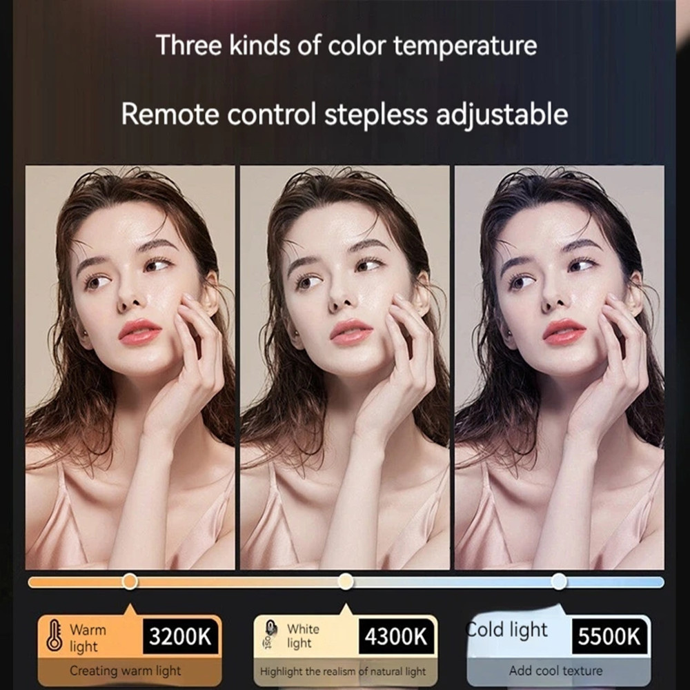LED RGB Camera Light Full Colo - Video Light Panel Led recension och pris