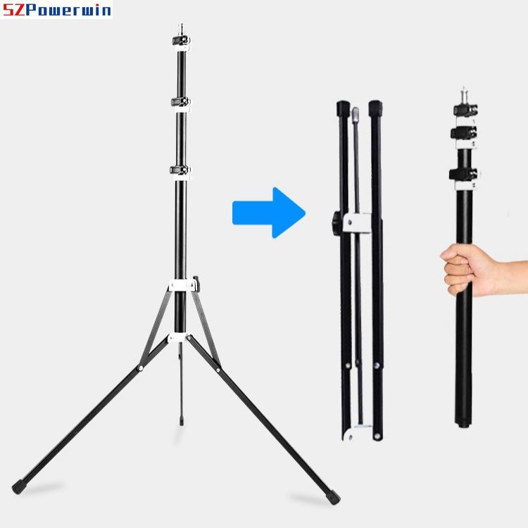 2m Aluminum Alloy Reverse Fold - Photography Lighting Flash recension och pris