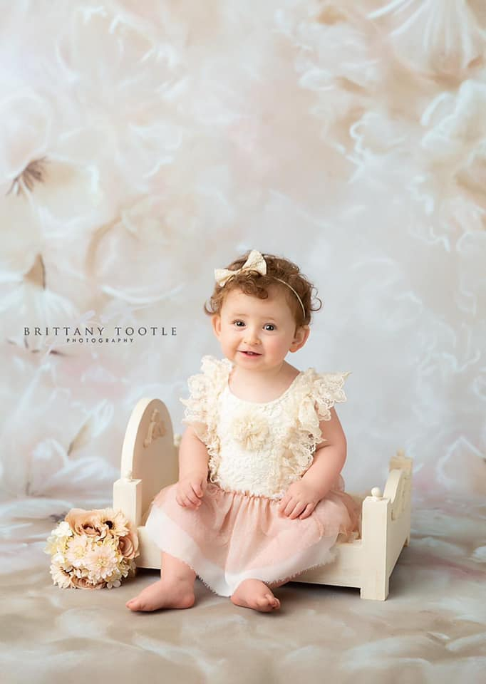 Light Floral Backdrop Kids Gir - Photography Lighting For Portraits recension och pris