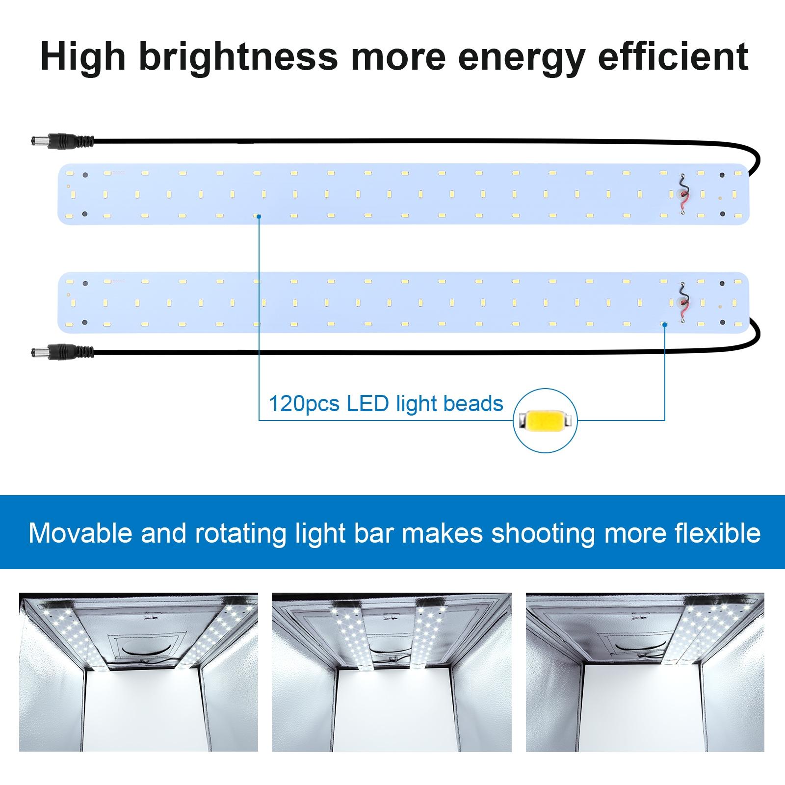 PULUZ 60cm Photo Studio Light  - Photography Lightning recension och pris