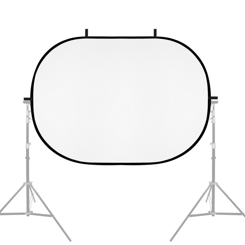 100X150CM Foldable Oval Reflec - Video Light Panel Led recension och pris