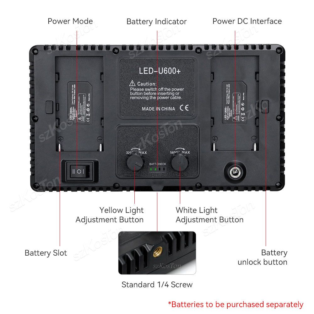 RGB Photography Video LED Fill - Video Light Panel Led recension och pris